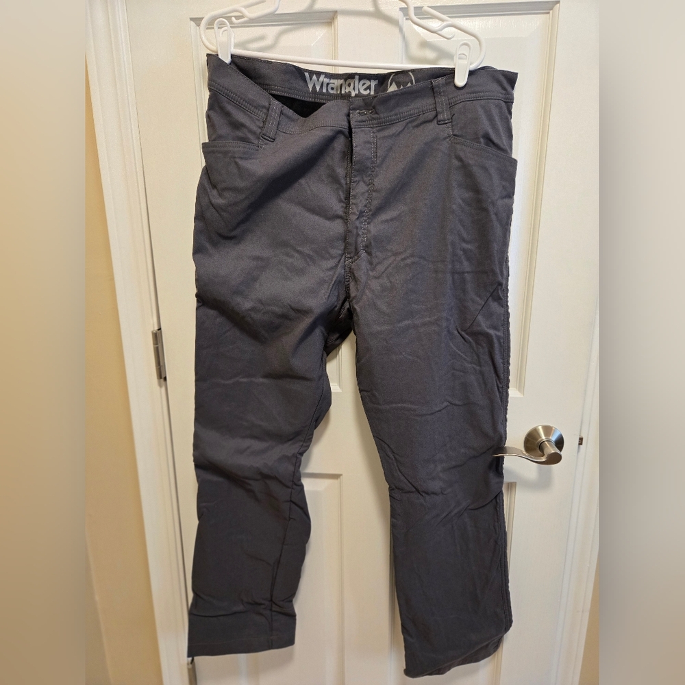 Wrangler Men's Charcoal Chinos